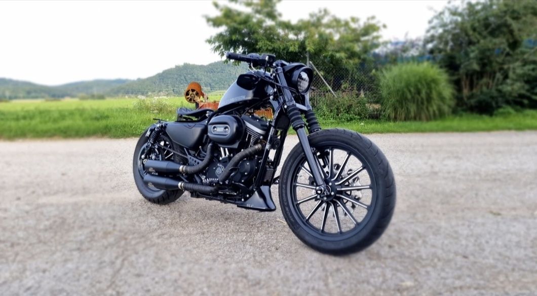 Harley-Davidson Chopper: Harley-Davidson Sportster 883 Custom Chopper  – Usato da Marthalen venduto da st1_np96