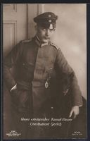 Foto-AK Sanke Nr. 388, Portrait Oberleut