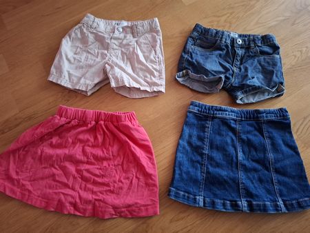 Mädchenröcke & Shorts Gr. 104 Tom Tailor, H&M