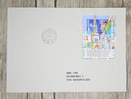 CL14 Enveloppe + Timbre Suisse 1999