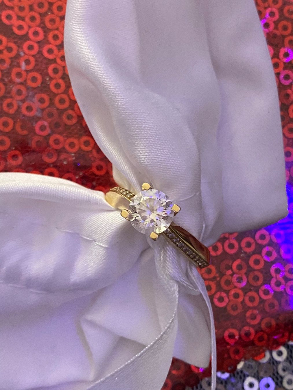 Anelli: Gold Ring 18 karat – Usato da nidau venduto da sunset2016 1