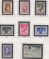 BELGIEN 1939 ROTES KREUZ & TÜRME **