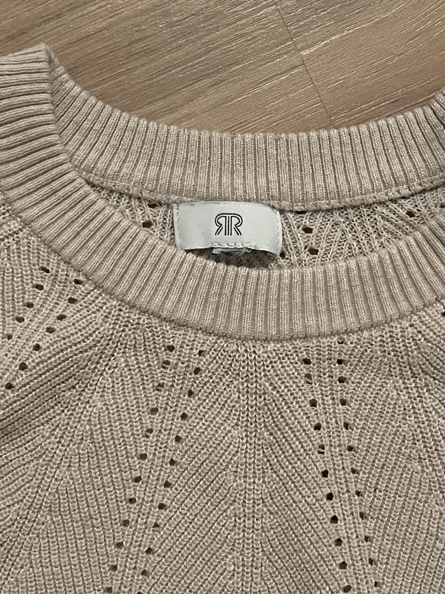 Pulls & Sweat-shirts: Damen Pullover RR beigefarben Rundhals – Neuf (Voir description) à Auw par chr_vcc8