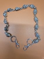 Biker-Totenkopf-Hose-Chains, Skull-Motiv,Accessoires,Neu