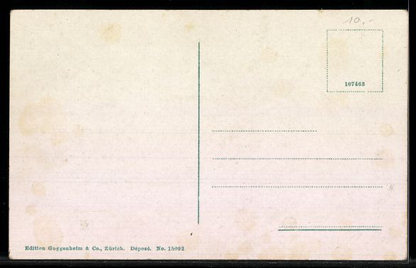Cartoline postali: AK Meilen, Blick zur Kirche – Usato da Berlin venduto da bartko-reher 1