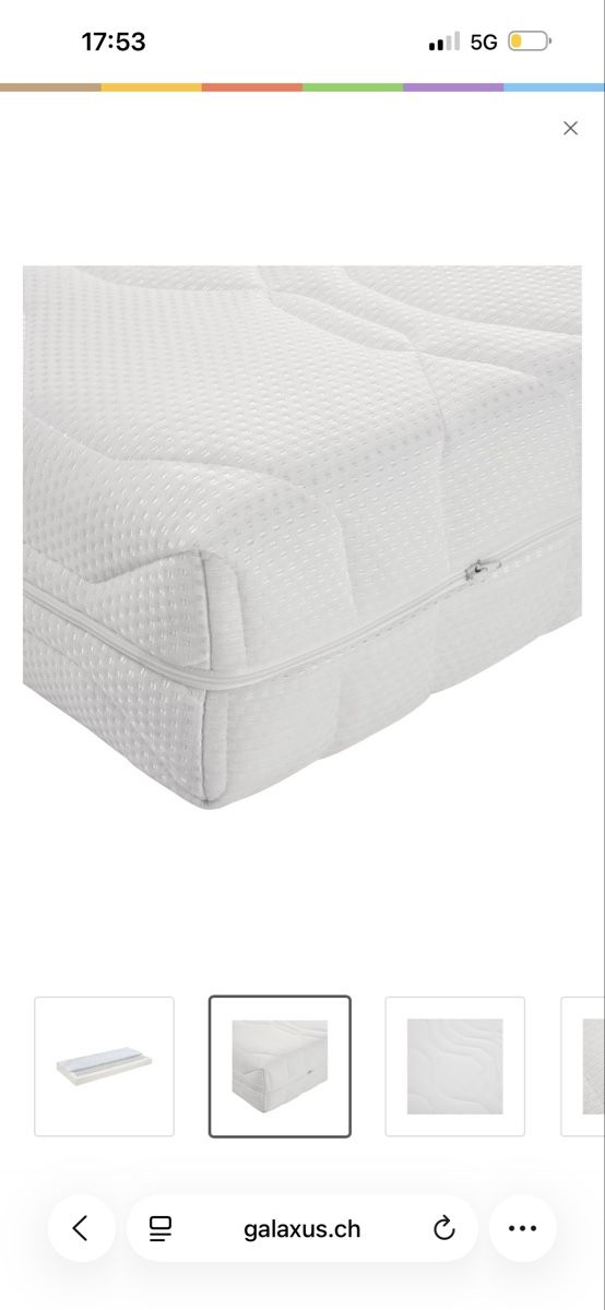 Materassi: Matelas sans flex micasa – Nuovo e nell'imballaggio originale da Carouge GE venduto da Leeleelee2