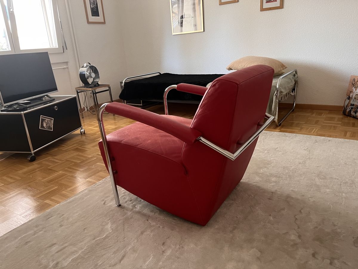 Leolux Fauteuils: LEOLUX Scylla Sessel rot, 1996 – D'occasion à Bern par tra_vtx5 3