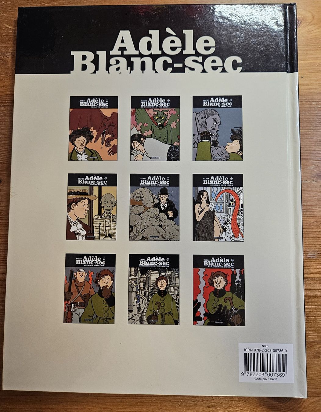 Fumetti: Adèle Blanc-Sec N 9 E.O. (T.T.B.E.) Le Labyrinthe infernal – Usato da Prévonloup venduto da bitume1975 2