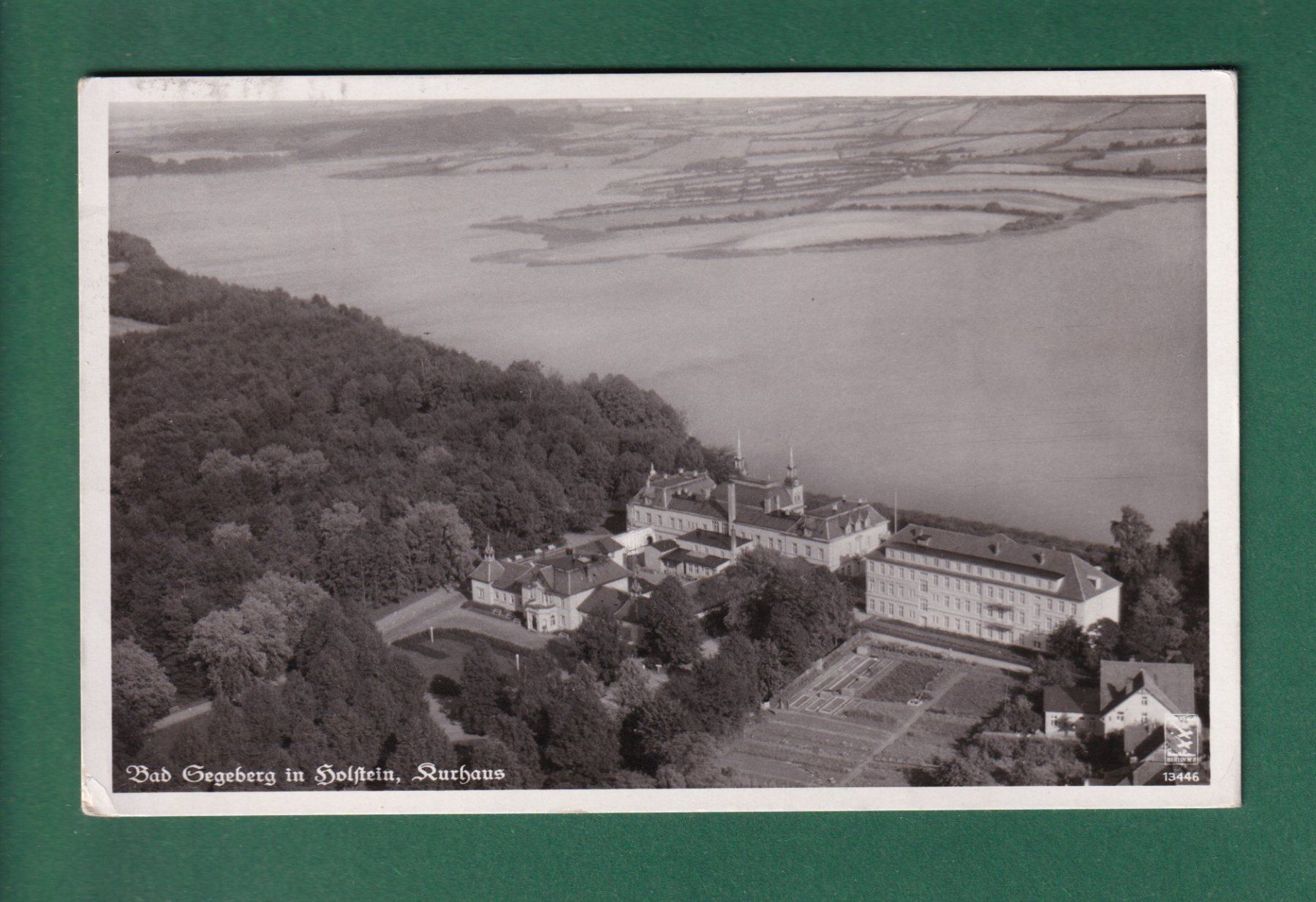 Cartoline postali: BAD SEGEBERG - Kurhaus – Usato da Pully venduto da nicecards-shop