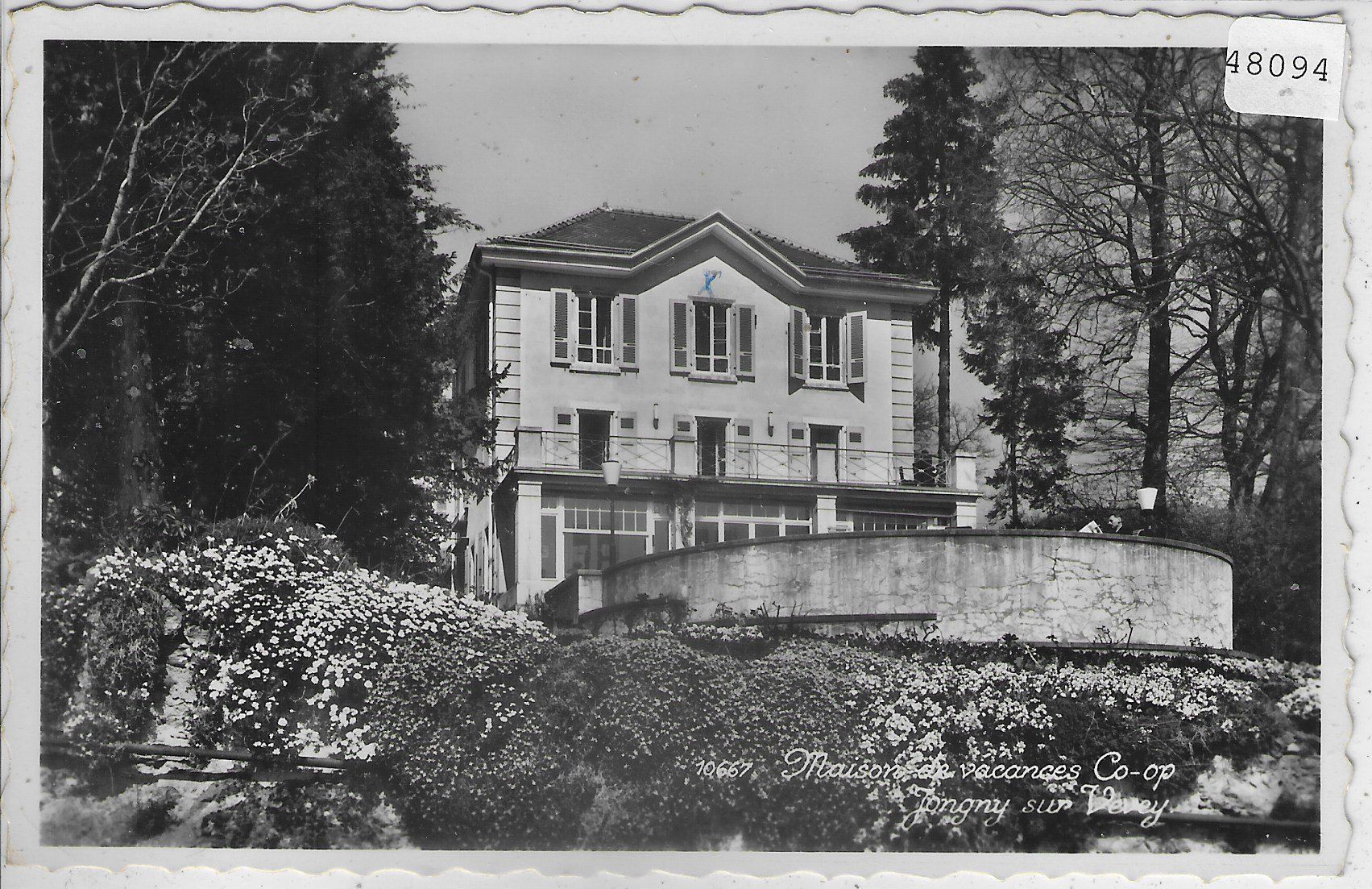 Cartoline postali: Maison de vacances Co-op - Jongny sur Vevey – Usato da Ettingen venduto da Kartenplanet