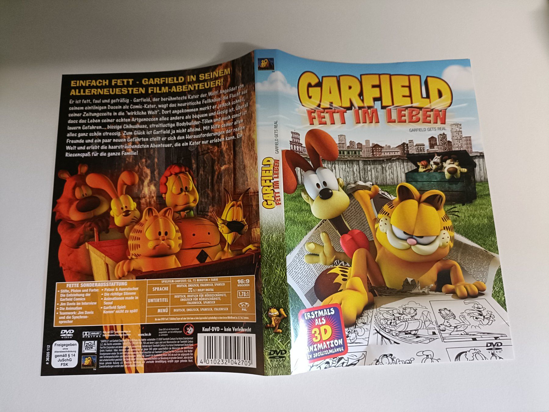 Tutti i DVDs: Garfield Fett im Leben – Usato da Köniz venduto da Movieportal007