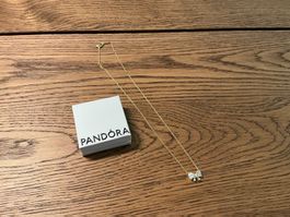 Pandora Kette mit Schleife NEU