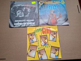 7" Singles-Sammlung Auflösung: 3x Reggae