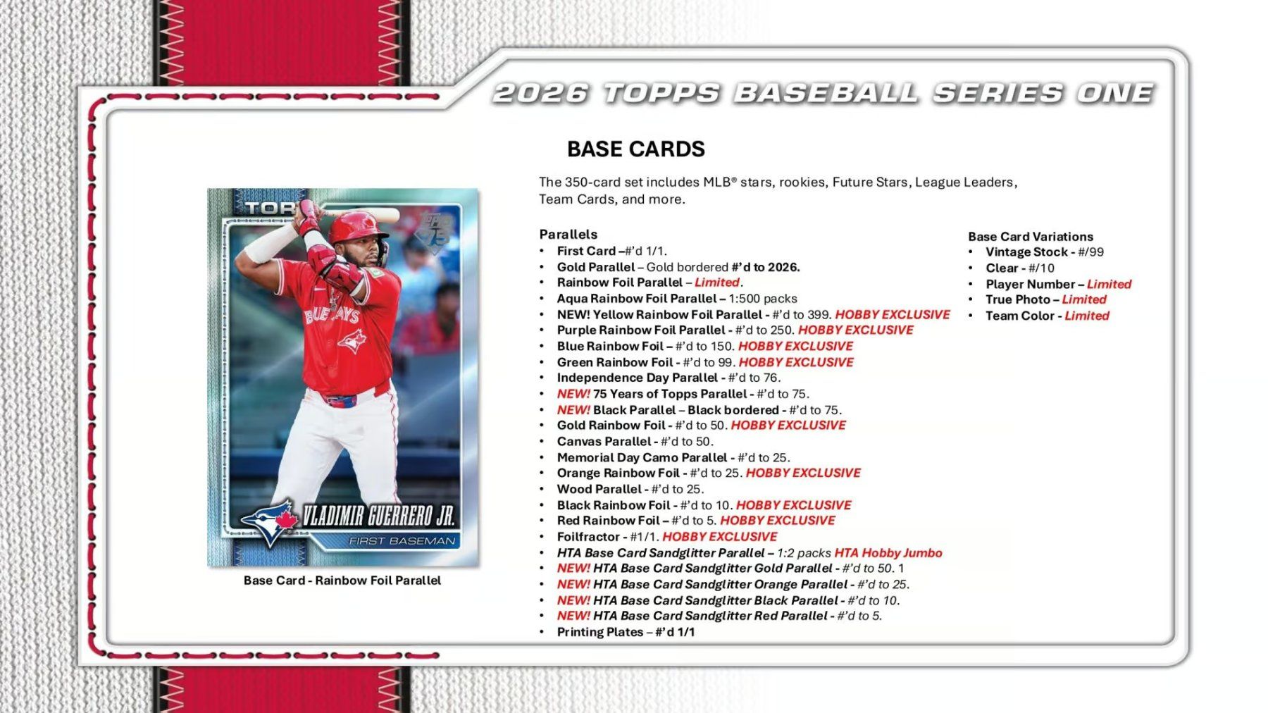 MLB Carte collezionabili: 2026 Topps Series 1 Baseball Hobby Box – Nuovo e nell'imballaggio originale da Magden venduto da CHSportscardsCol. 7