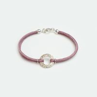 Armband Silber 925 & Seide (SDA.DROS)
