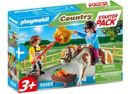 PLAYMOBIL Starter Pack Reiterhof Ergänzungsset, 70505