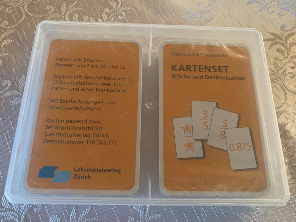 Kartenset-Kombibox - Lernspiel Für Wörter Und Zahlen Ab 6 Jahren
