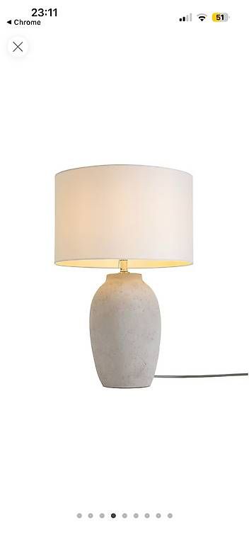 Lampade: Tischleuchte Lanta Home24 – Usato da St. Gallen venduto da classysale