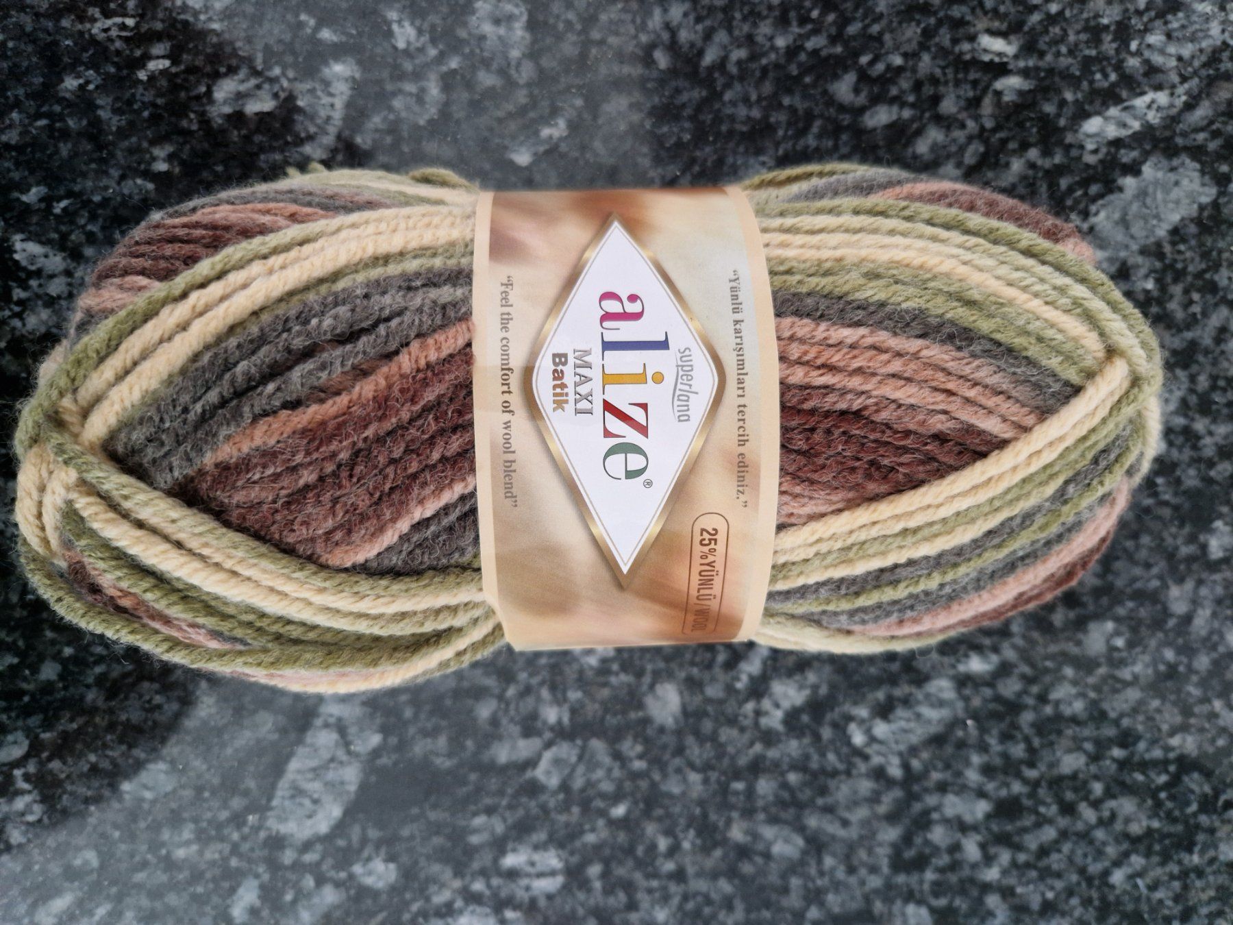 Wolle: 15 Knäuel Alize Maxi Batik – Neu (gemäss Beschreibung) aus Dietikon von Boldi49