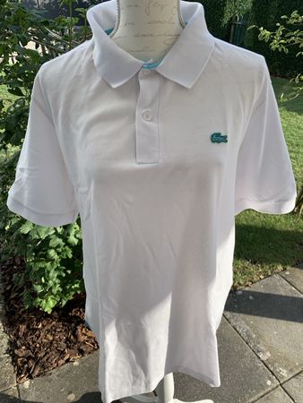 Poloshirt von Lacoste Gr. XL weiss