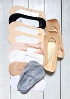 Füsslinge 9 Paar, Größe 38, neu, Nylon/Baumwolle