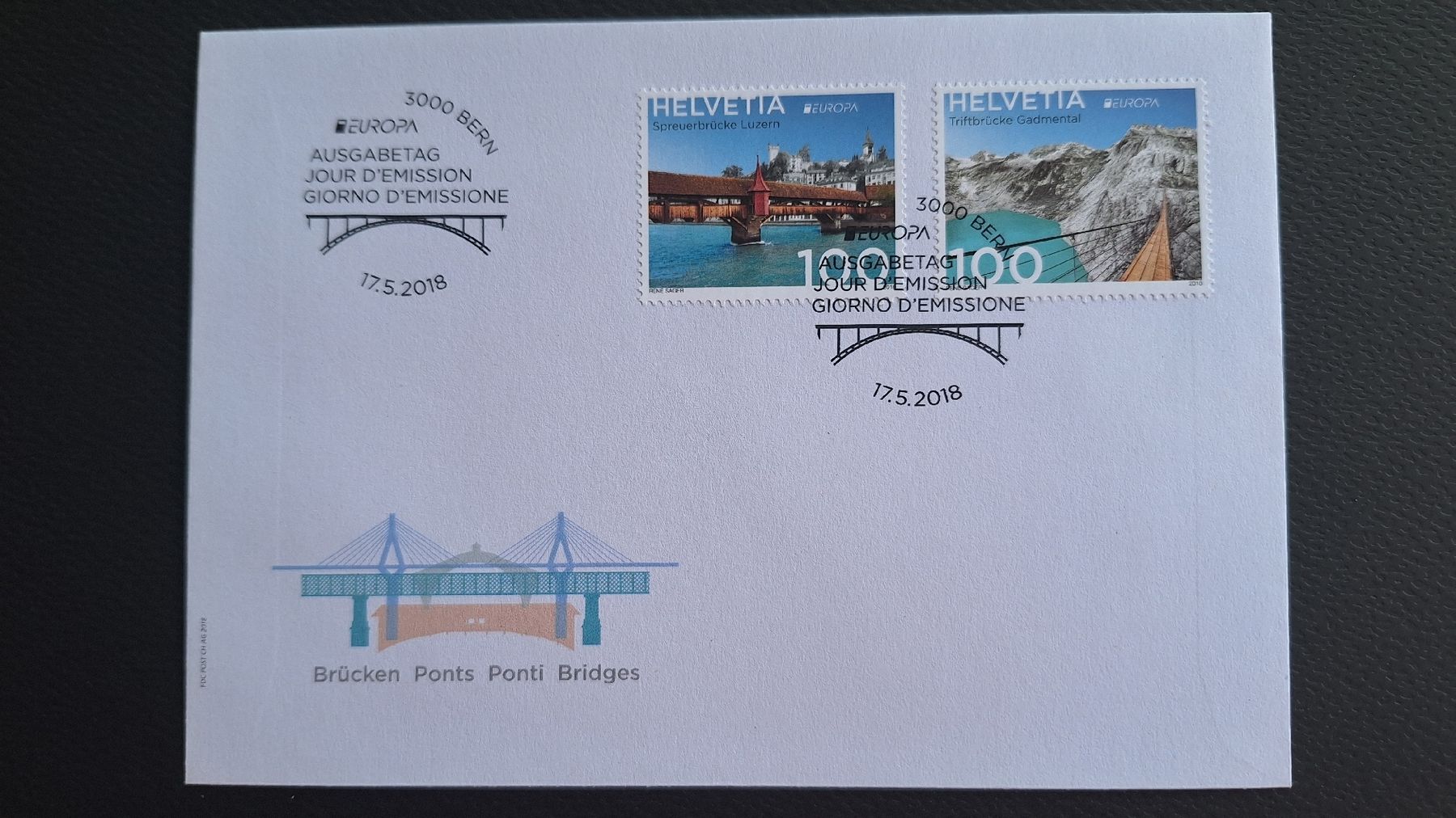 Tous les timbres: 2018,Nr.1680-1681,FDC – Neuf (Voir description) à Pratteln par walti-6060