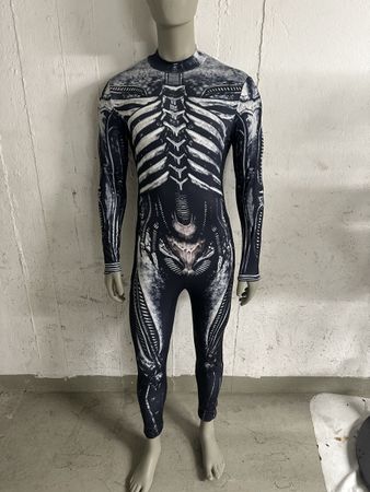Alien Giger Bodysuit Halloween Horror Fasnacht Kostüm