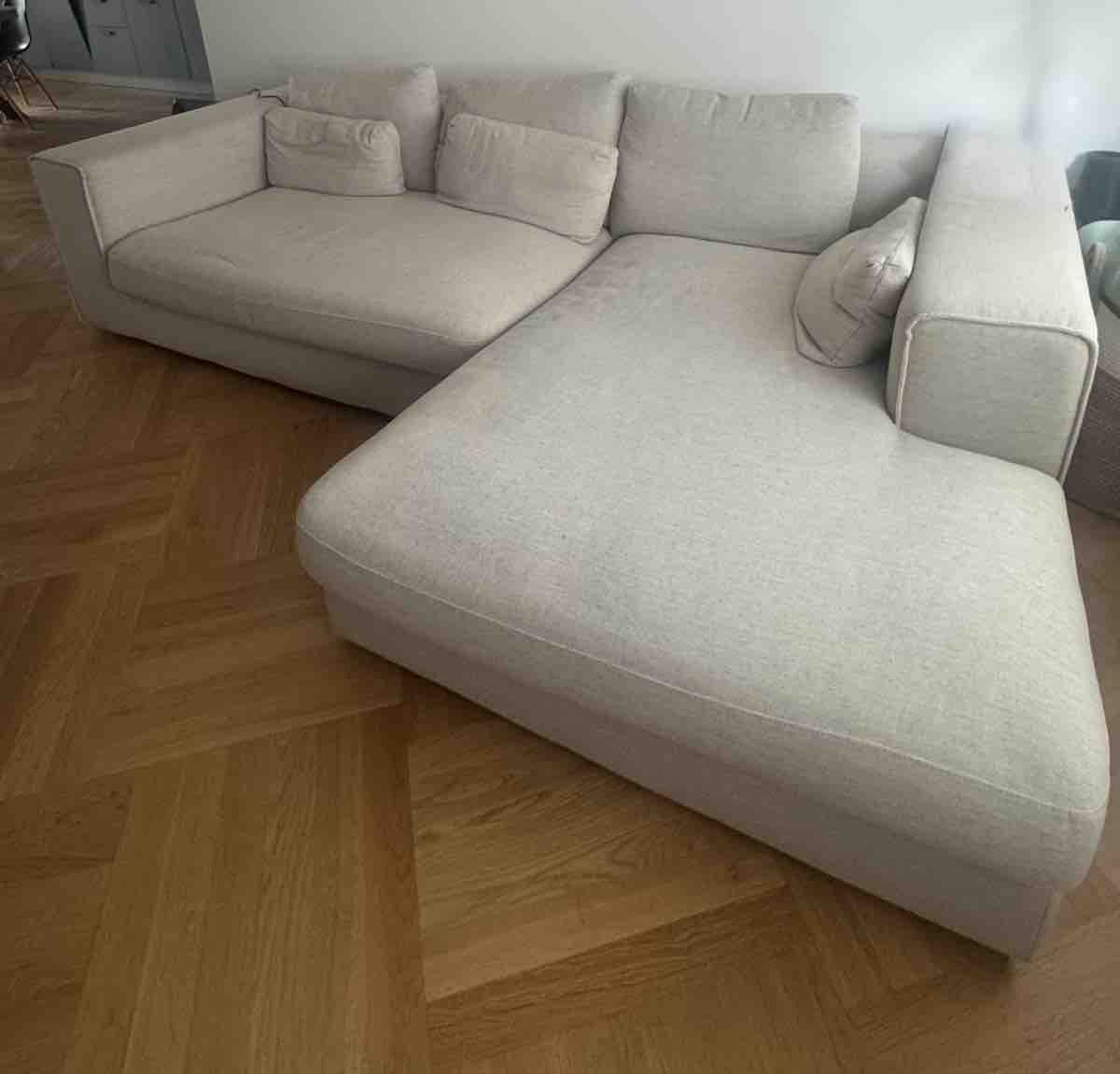 Sofas: Beiges Angolar Ecksofa, guter Zustand – Gebraucht aus Zürich von bea_gh2z