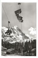 Grindelwald (BE) Berner Oberland - First Sessel-Bahn  Eiger