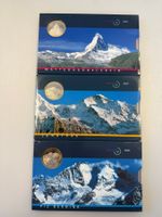 (1430) 3 x Münzsatz stgl, Berge, 2004, 2005,  2006