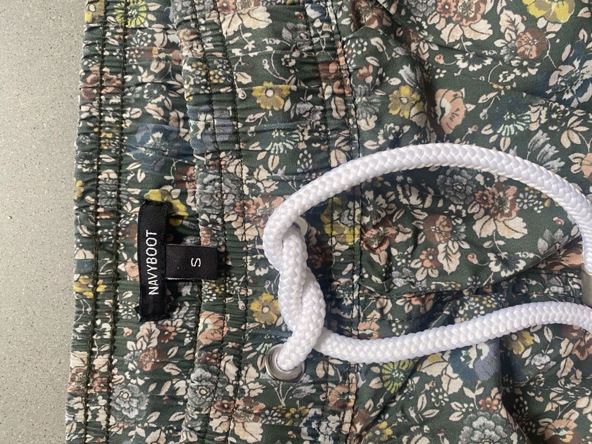 Navyboot Hosen: Navyboot vintage Shorts gemustert – Neu (gemäss Beschreibung) aus Rütihof von ALAFC 1