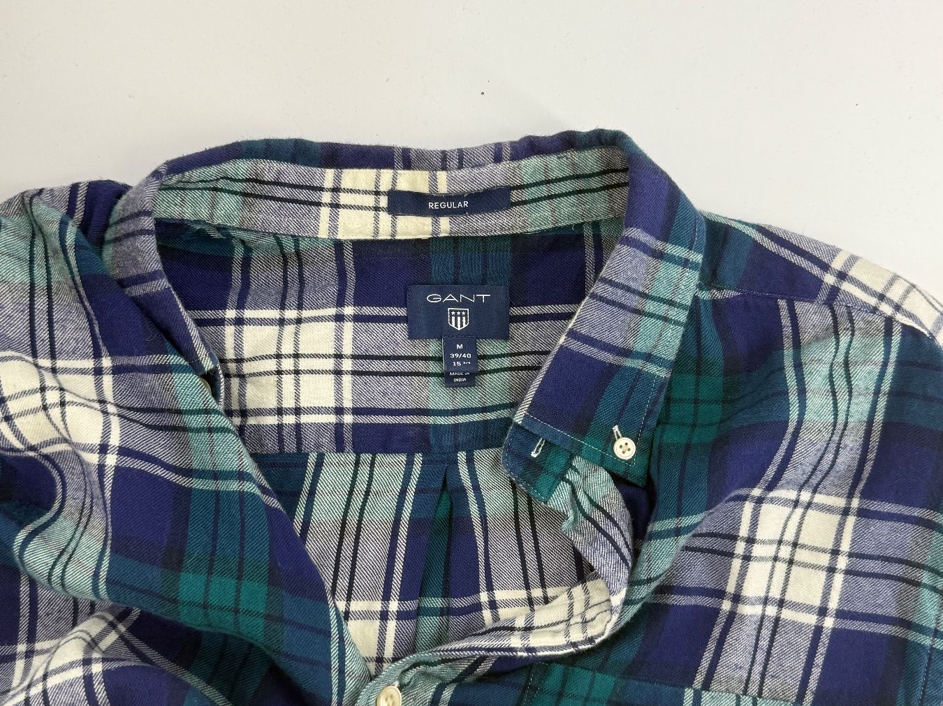 Gant Camicie: GANT Karo Hemd/ Holzfäller Hemd Gr. M 39/40 Regular – Usato da Auenstein venduto da moin. 3