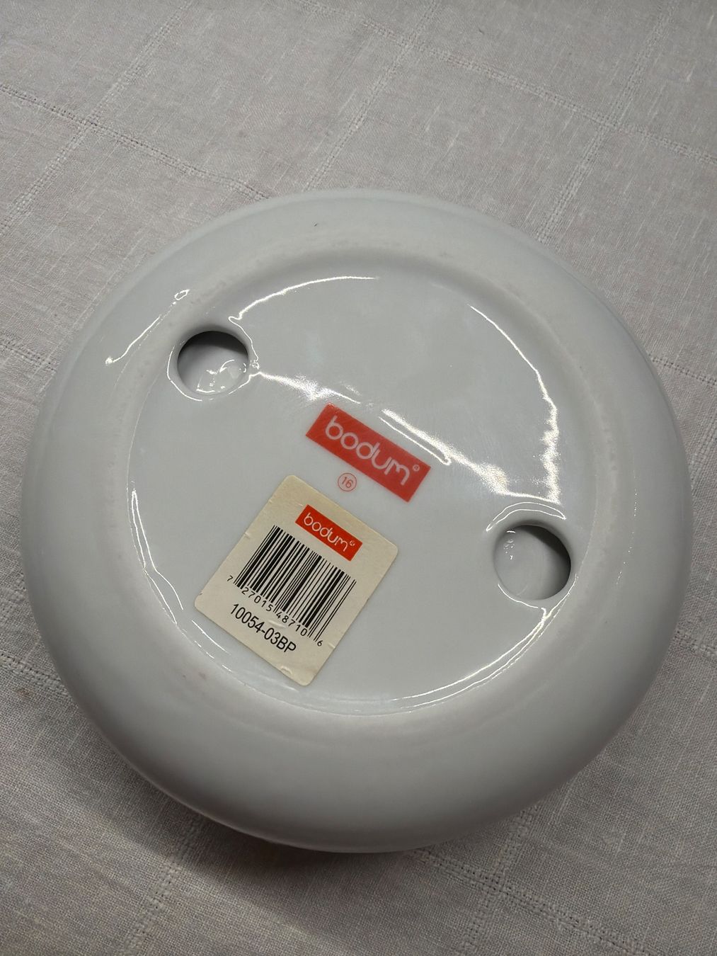 Bodum Piatti di portata: Bodum Stövchen Keramik weiss – Nuovo (secondo la descrizione) da Brütten venduto da Rod816 3