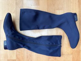 Bata elegante Stiefel in Marineblau NEU zu haben