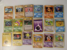 Pokemon Japanes Base Set Vintage Karten ab 1.-