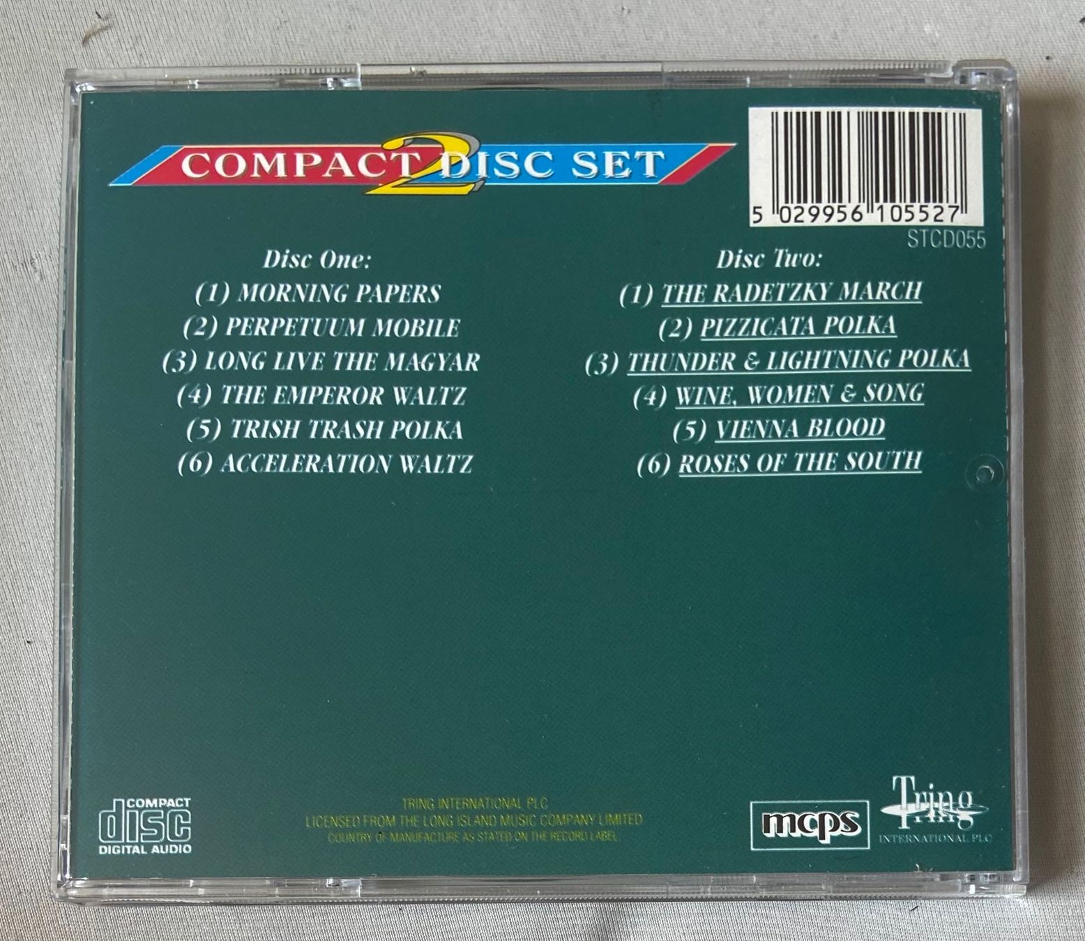 CDs: 2 CDs Strauss • The Great Composers • Strauß – Gebraucht aus Luzern von Lycka 1