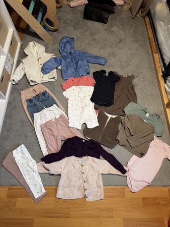 Baby Girl Clothes Bundle 86/92 Texstar H&M Zara and more