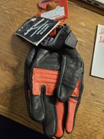 Segura Sommerhandschuhe Gr. 9 Leder Schwarz/Rot -Neu- 54 (G)