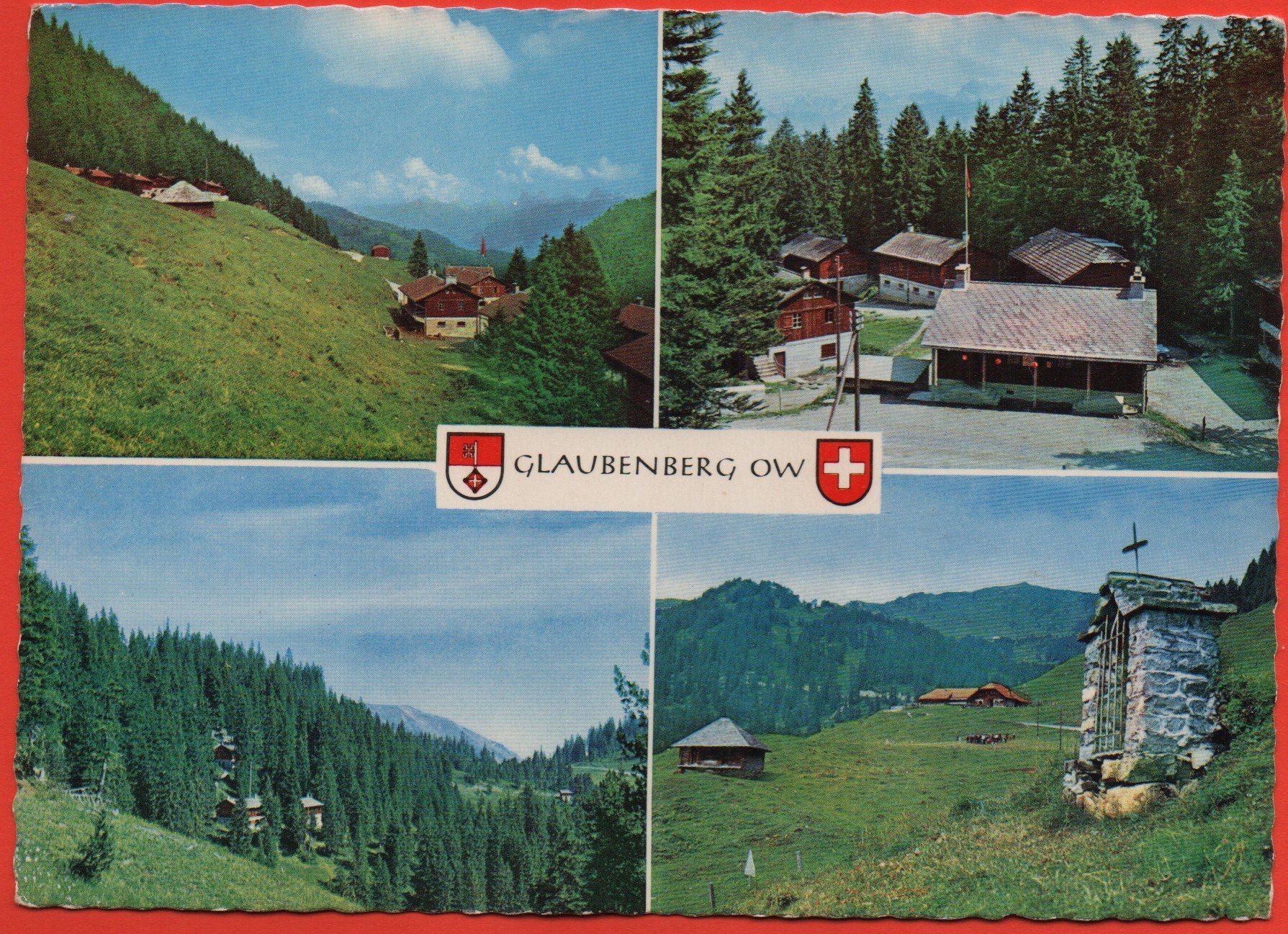 Cartes postales: SARNEN GLAUBENBERG gel. Feldpost – D'occasion à Jona par philajona