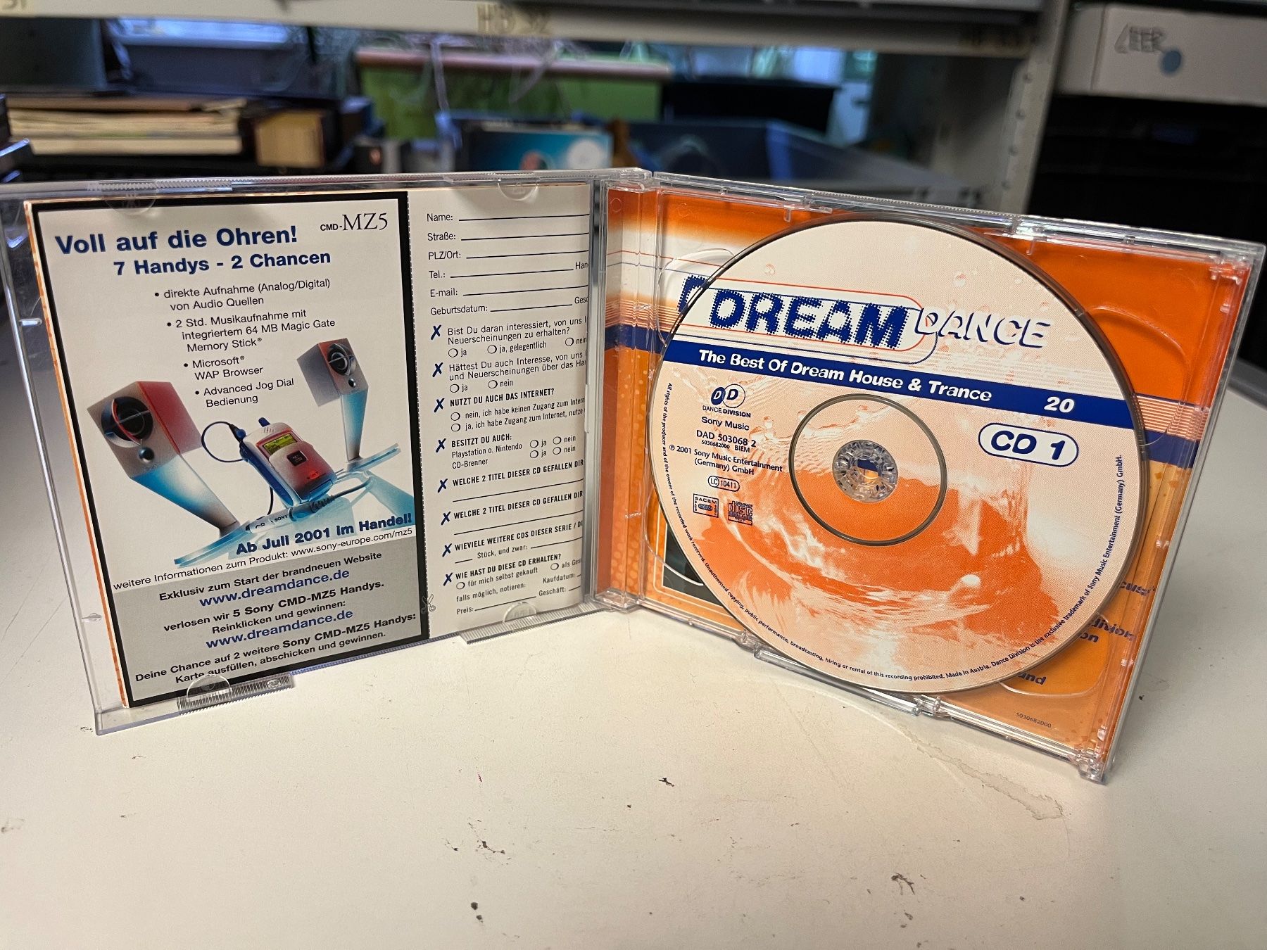 CD: Dream Dance Vol. 20 - HH22A – Usato da Küsnacht ZH venduto da swisssales.net 2