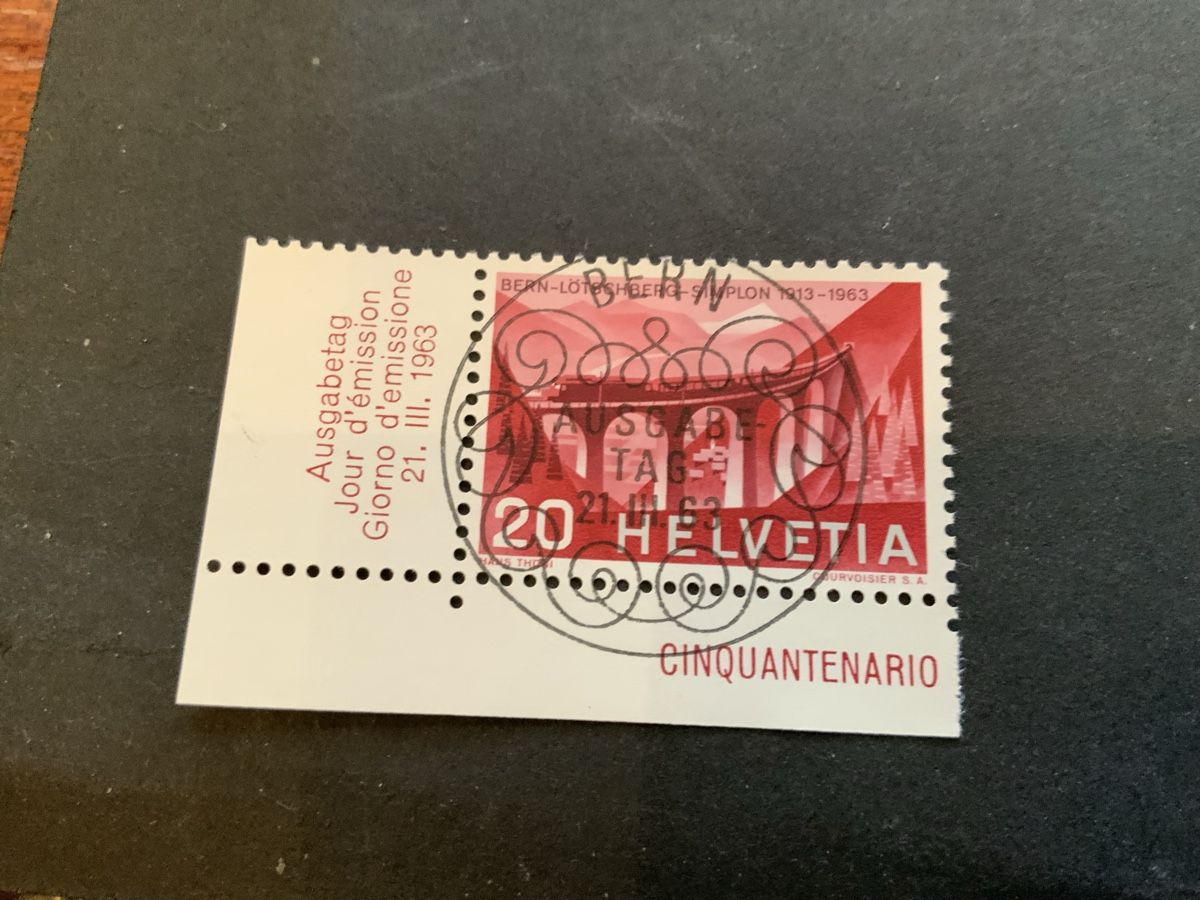 Tutti i francobolli: 1963 DAUERMARKEN ET VOLL EINWANDFREI  – Usato da Beinwil am See venduto da Ricri 3
