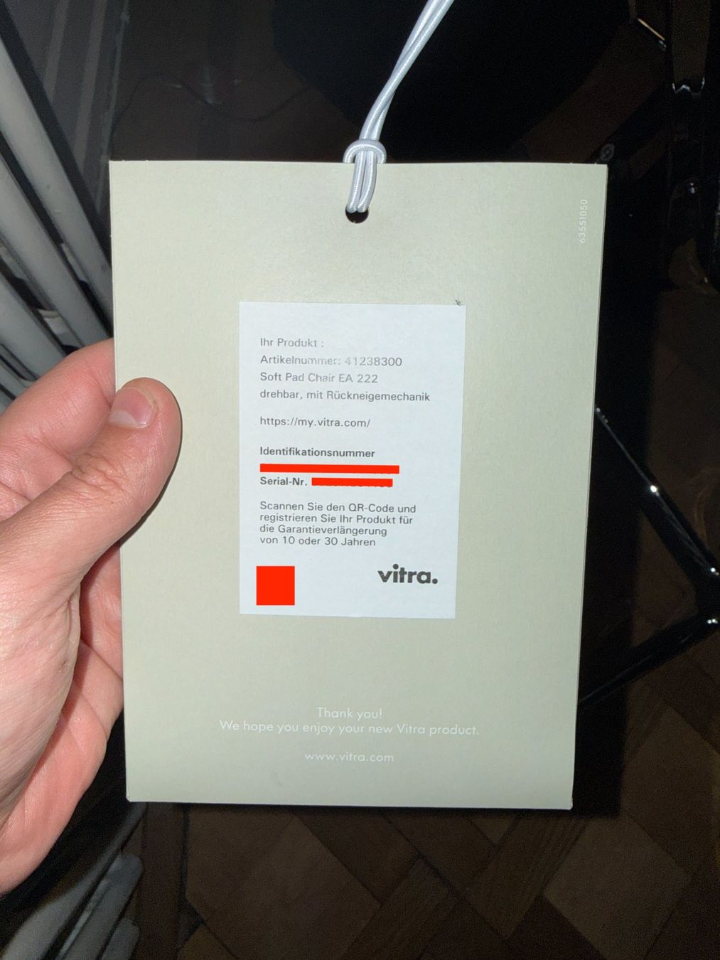 Vitra Sessel: Vitra Eames EA 222 + 223 Nero Premium Leather – Neu (gemäss Beschreibung) aus Zürich von aur_gw22 6