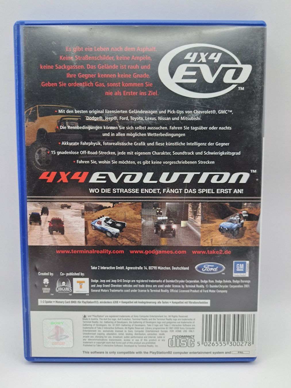 Giochi: 4x4 Evolution (Playstation 2/PS2) – Usato da Balgach venduto da Wasnwasn 1