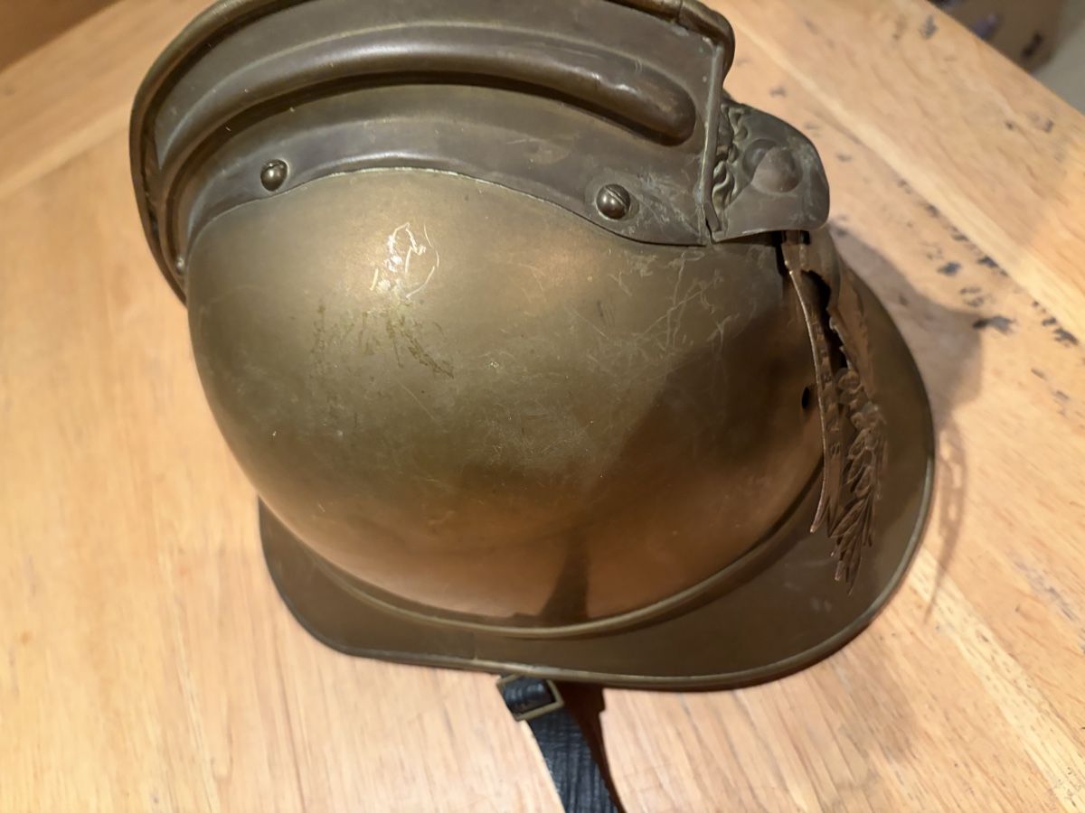 Pompieri: Casque Sapeur Pompier ancien – Usato da Echallens venduto da JAR69 2