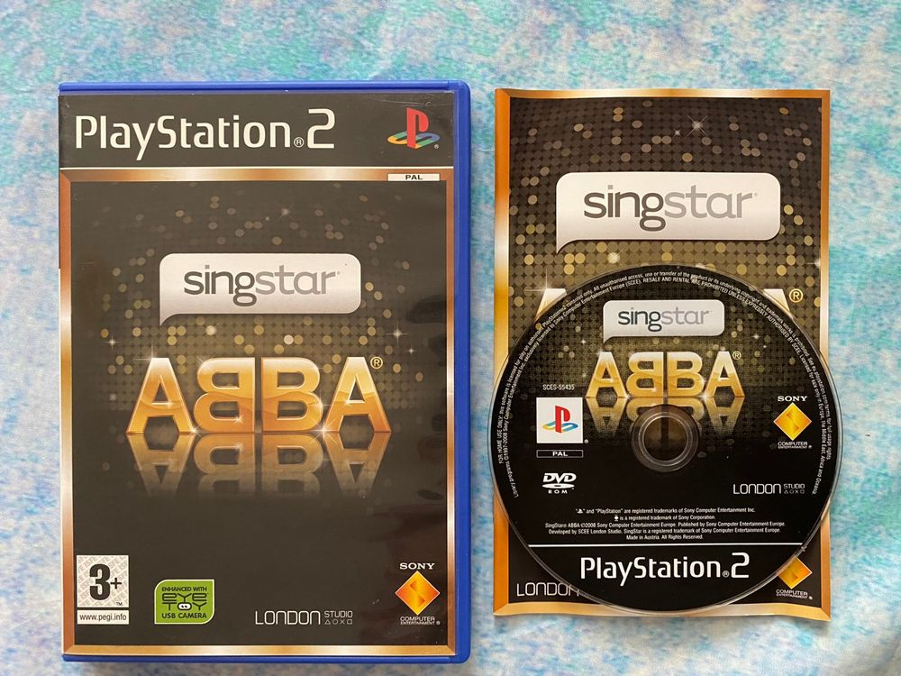 SingStar - ABBA - PS2 - Sony Playstation 2 (Gebraucht) in Ittigen für CHF 10 – mit Lieferung auf