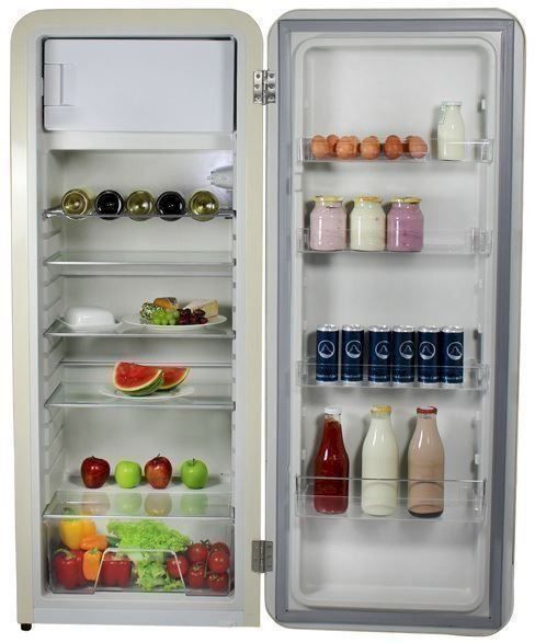 Frigoriferi: Havanna Retro Design Kühlschrank VIRC330 – Nuovo e nell'imballaggio originale da Bottighofen venduto da zaap 2