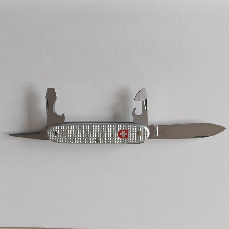 Schweizer Armee Coltelli tascabile: Super Couteau militaire  Wenger Delémont 88 Top état – Usato da Vernayaz venduto da pet_qh5r