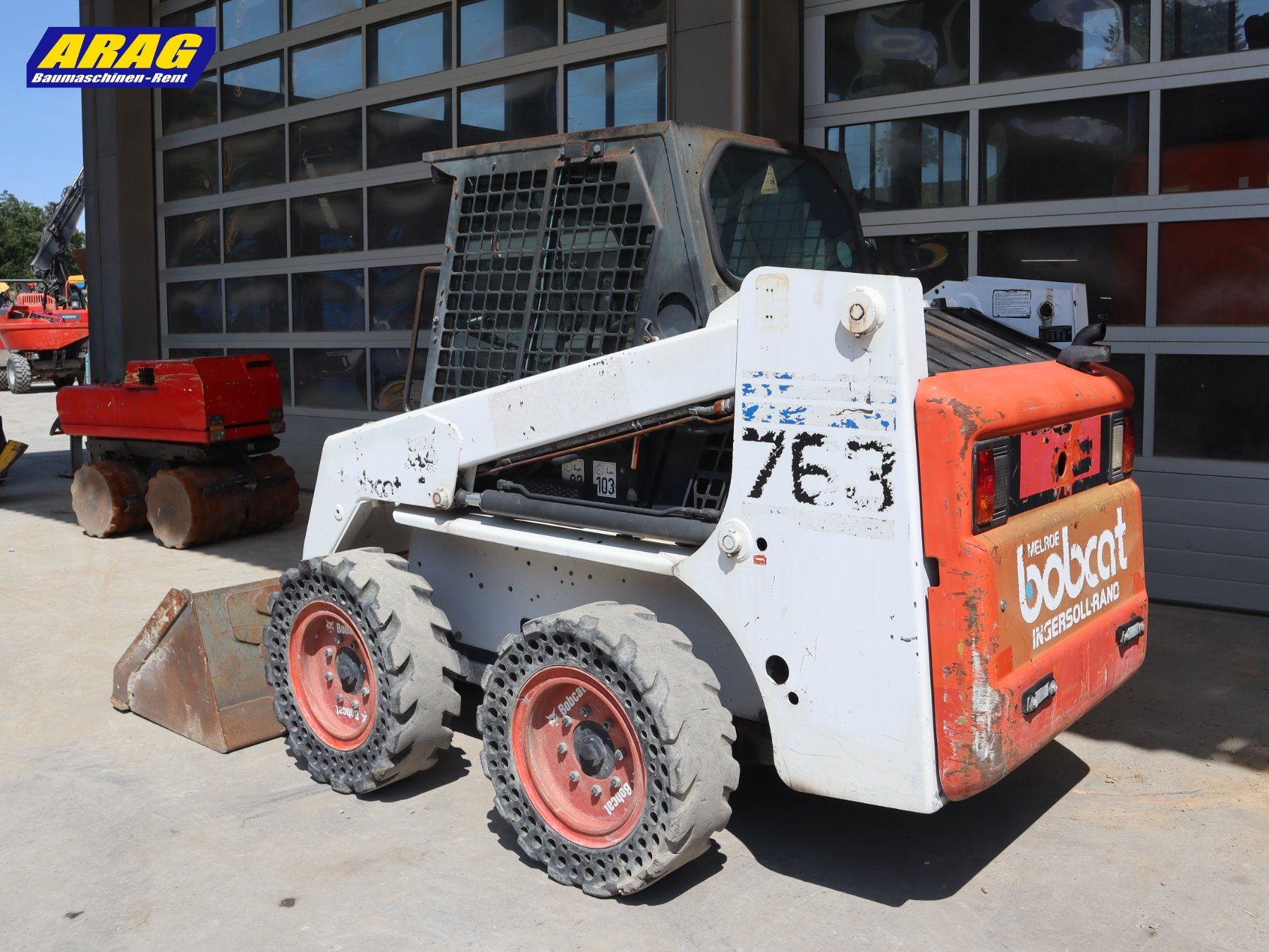 Tutte le macchine: Bobcat 763 H Kompaktlader – Usato da Hasle LU venduto da Arag08 4