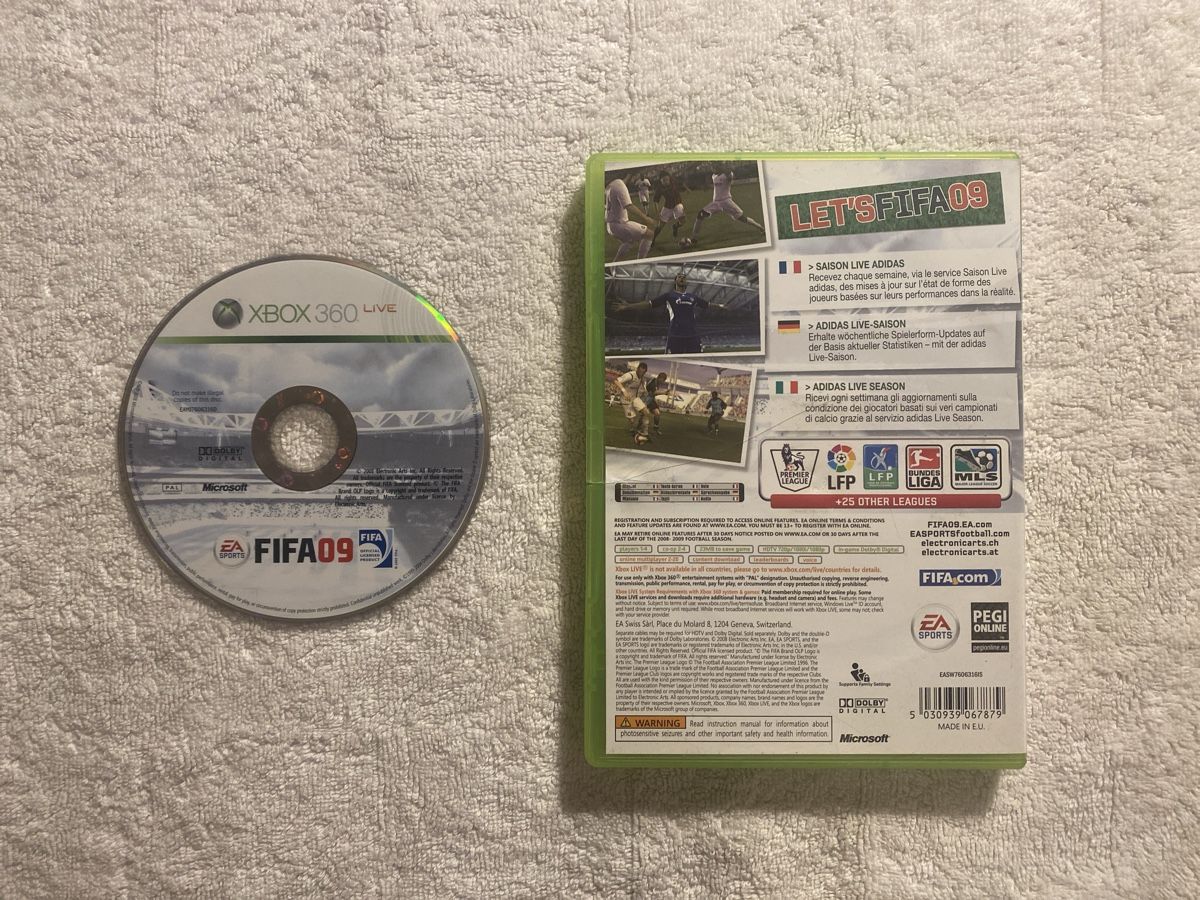 Microsoft Giochi: FIFA 09 XBOX 360 – Usato da Reichenbach i. K. venduto da Daniel840 1