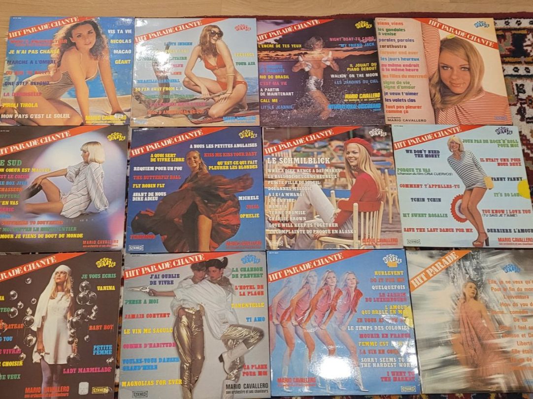 Dischi in vinile: 12 LP  Divers Hit-Parade – Usato da Martigny venduto da MZ-67